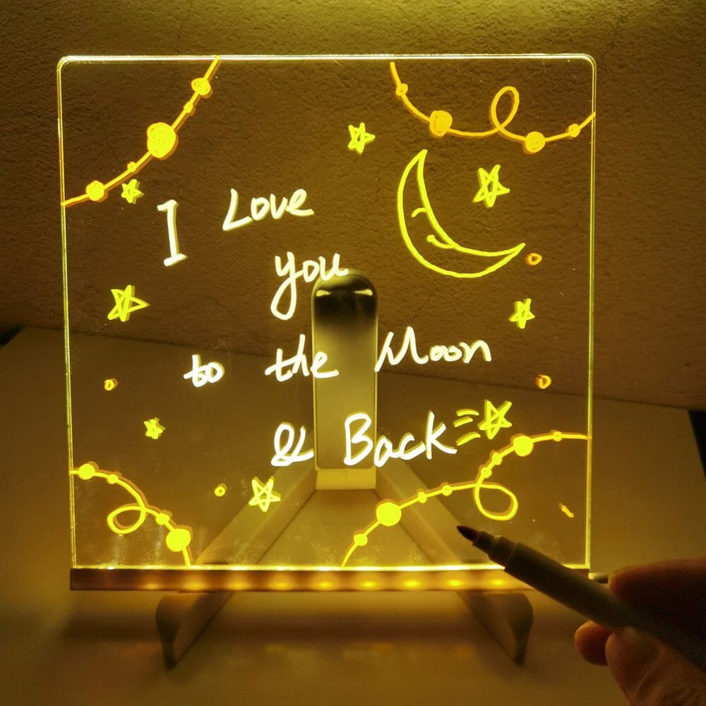 DreamNote™ | Magisch LED Teken- en Schrijfbord