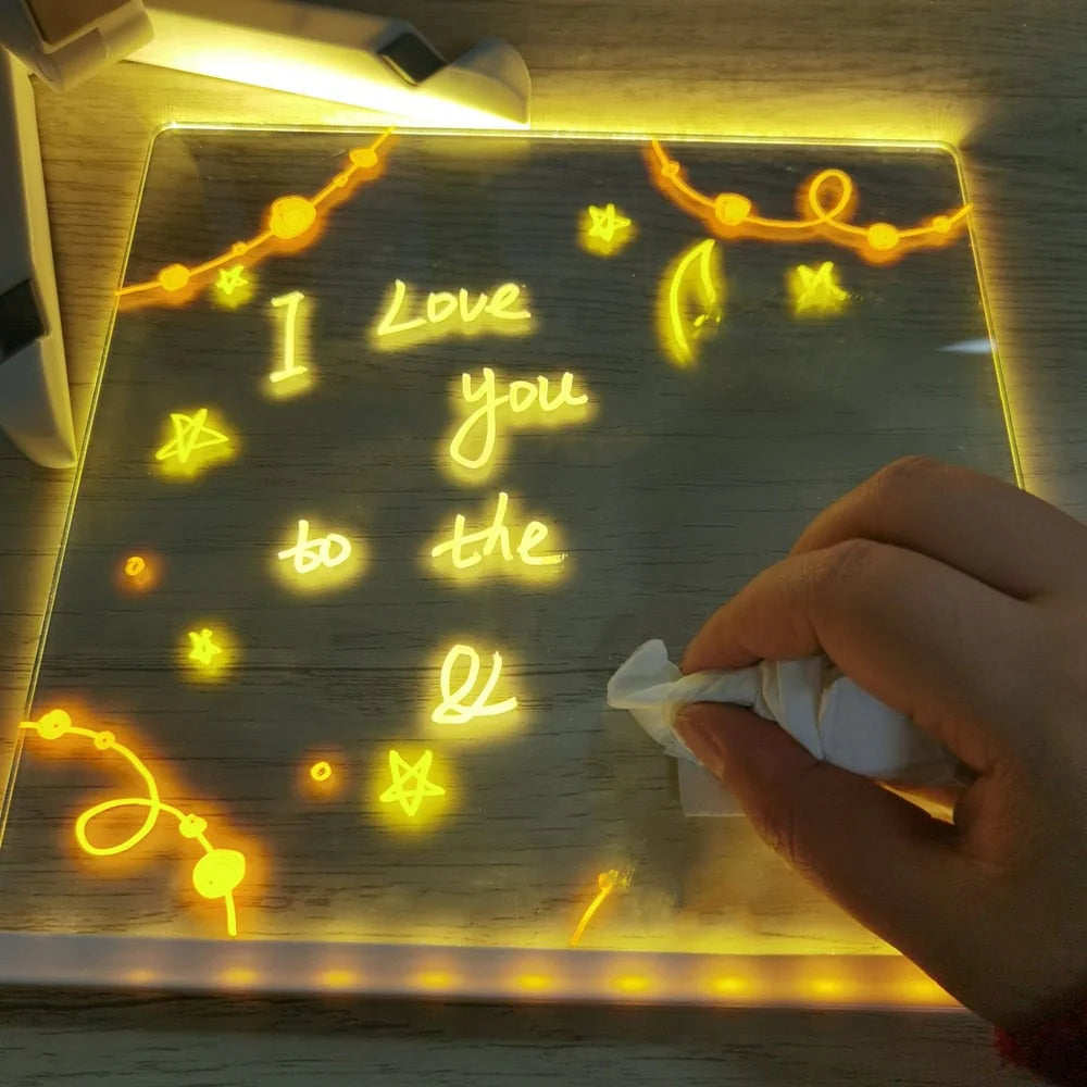 DreamNote™ | Magisch LED Teken- en Schrijfbord
