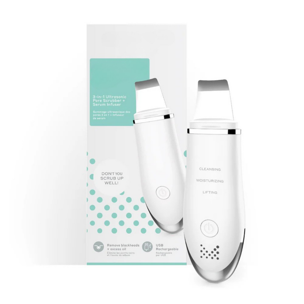 GlowSonic™ 3-in-1 Ultrasonische Derma Scrubber + Infuser