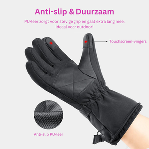HeatWave™ Pro | Luxe Verwarmde Winterhandschoenen (incl. batterij)