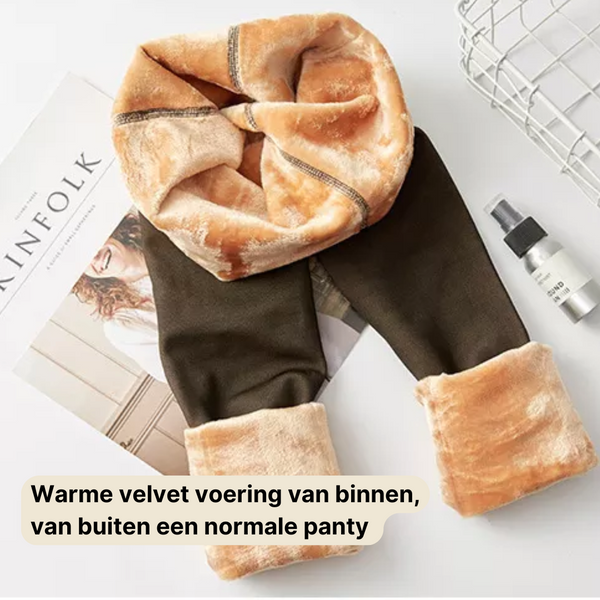 CozyGlam™  | Knusse Fleece-Panty voor Stijl & Comfort