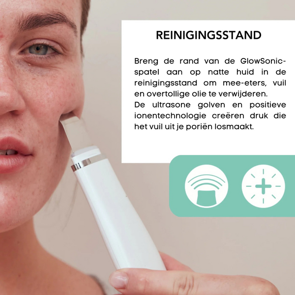 GlowSonic™ 3-in-1 Ultrasonische Derma Scrubber + Infuser