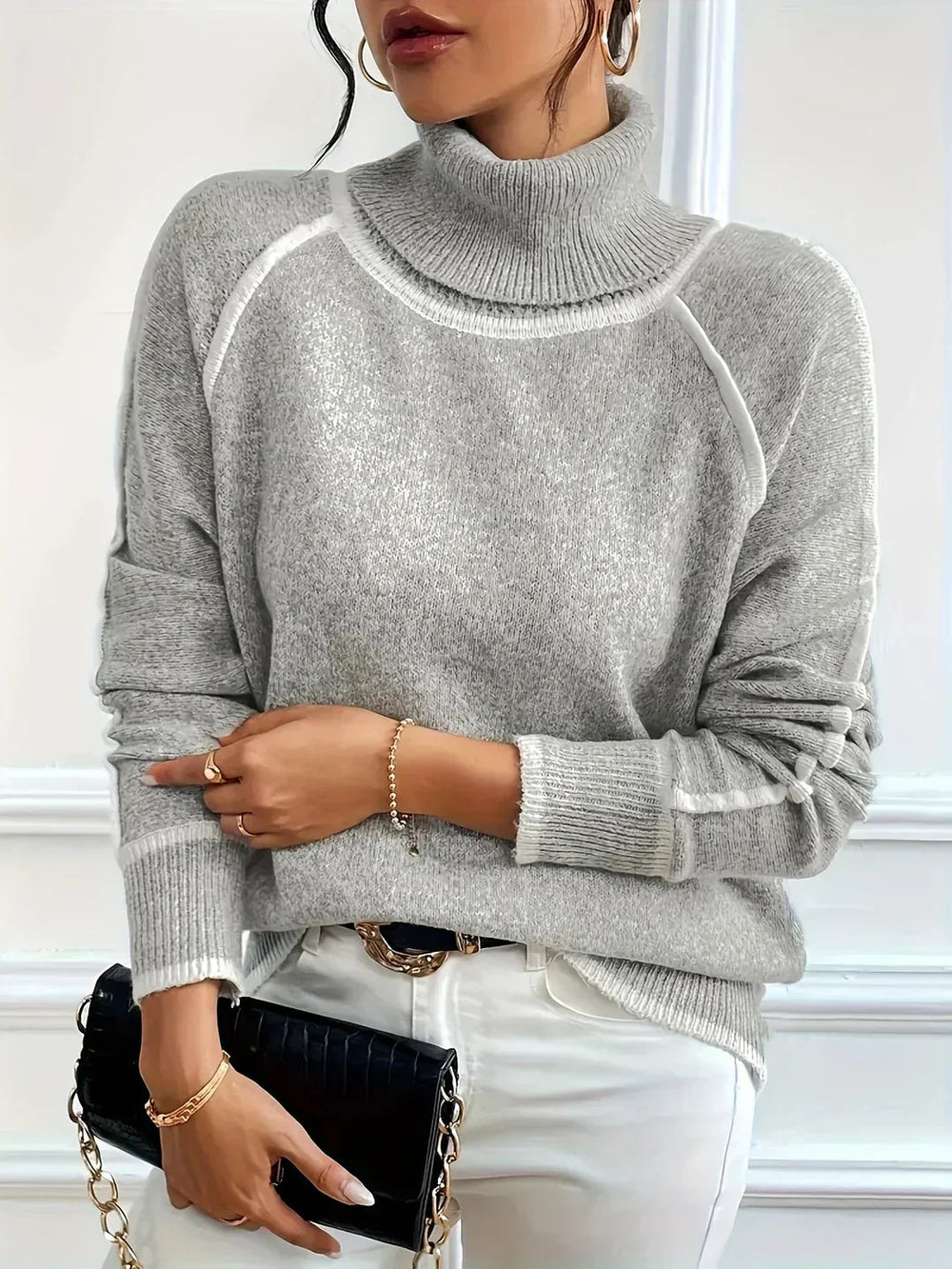 Jade™ | Trui met col