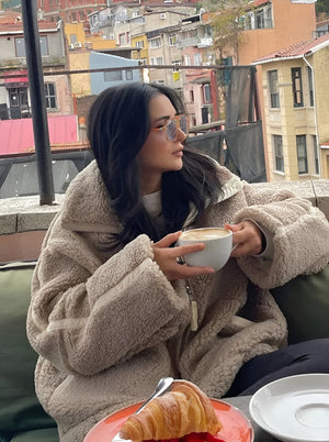 Manon™ Fluffy Fleece Jas