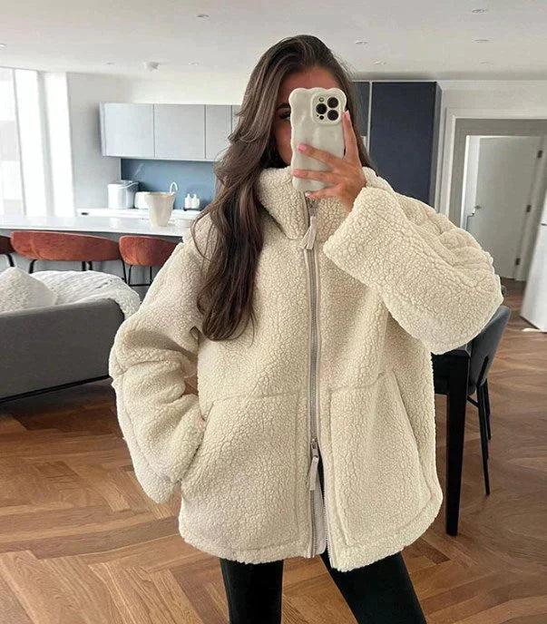 Manon™ Fluffy Fleece Jas