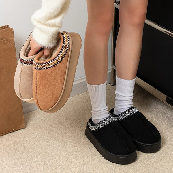 Ella® Lage Platform Slides | Warm, stylish en comfortabel