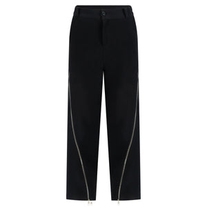 CNFSSSD ZIPPED FLARE TROUSERS